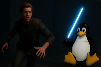 Tux gegen Cal Kastis